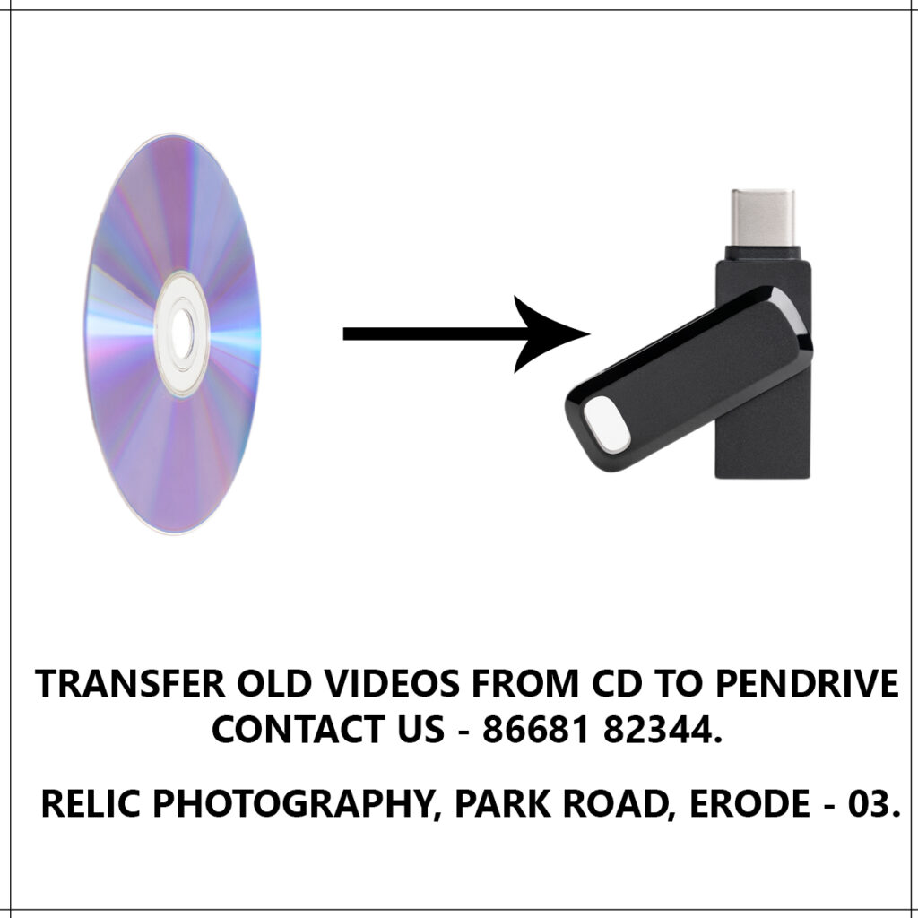 Copy CD to pendrive in Erode.